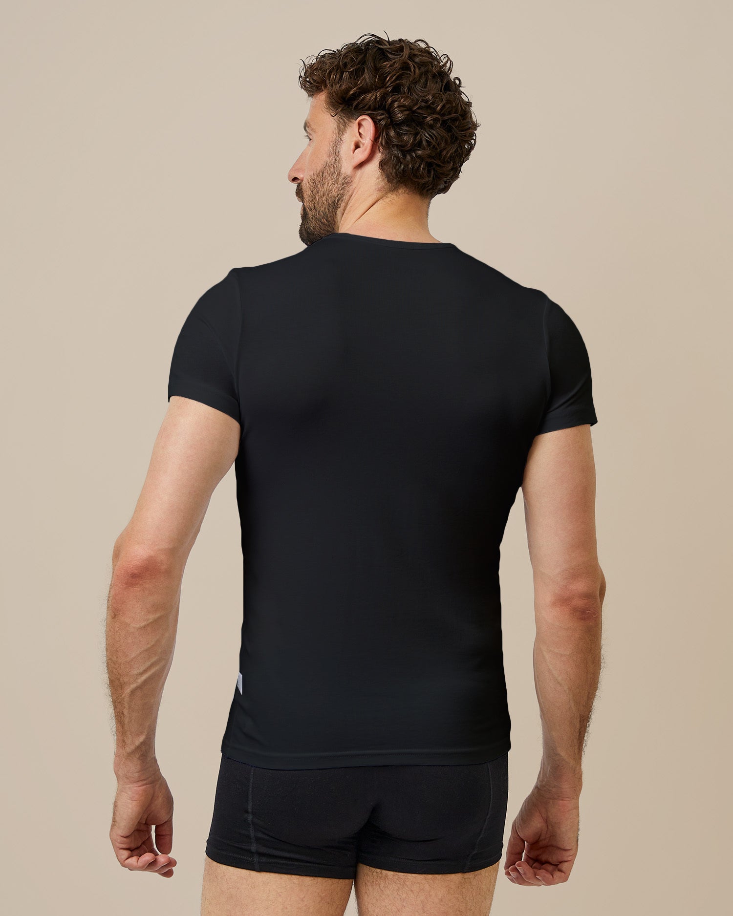 BOXR | Bamboo T-Shirt 4-Pack Black