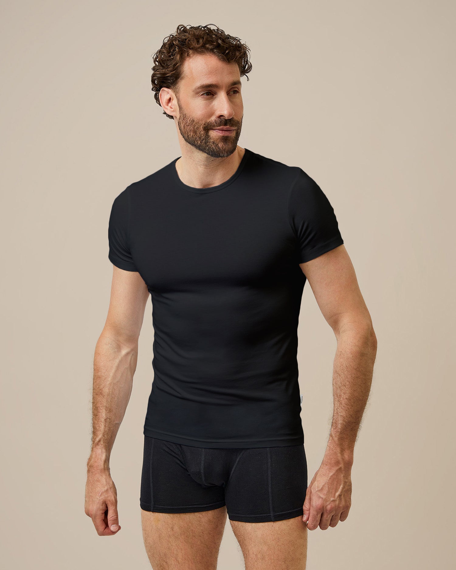 BOXR | Bamboo T-Shirt 4-Pack Black