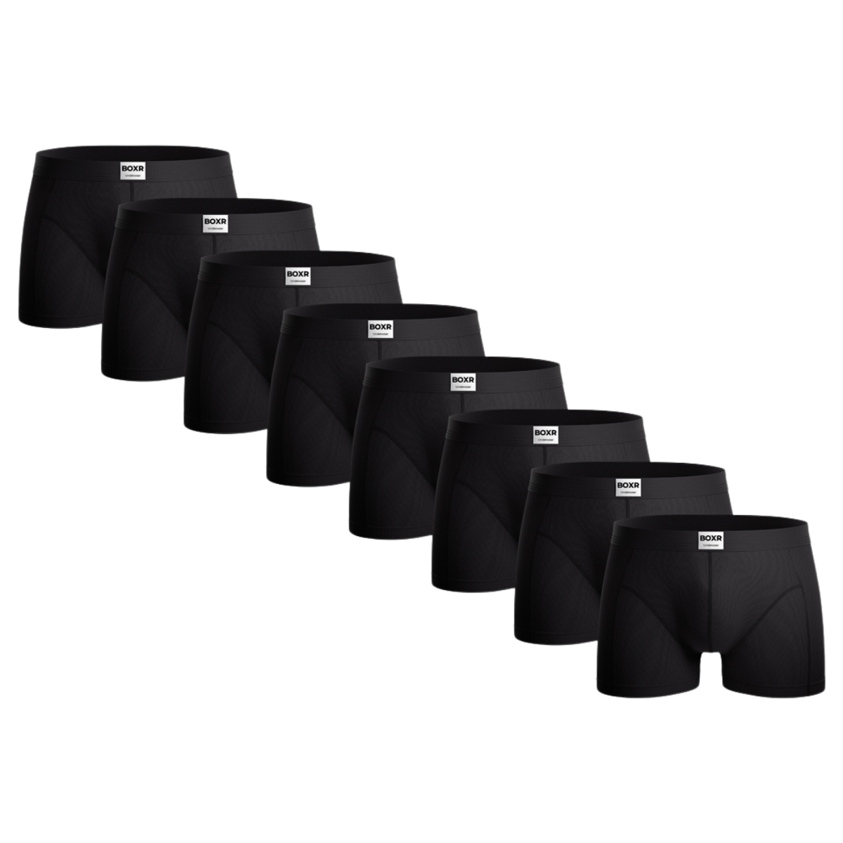 BOXR | The Classic Bamboo Boxers 8-Pack Black