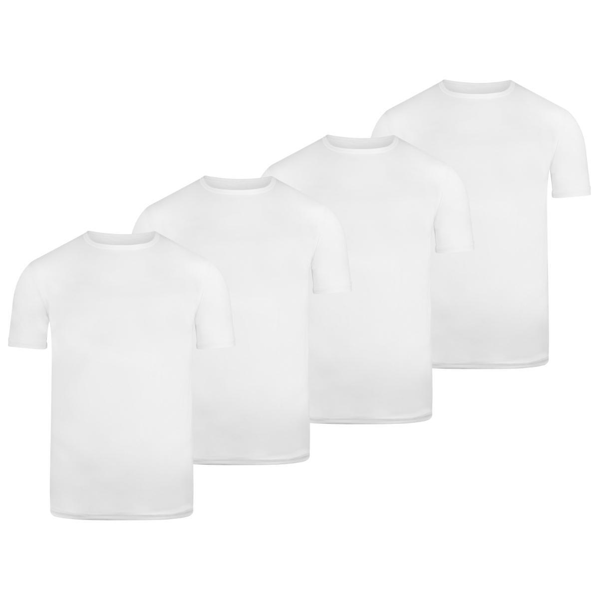 BOXR | Bamboo T-Shirt 4-Pack White