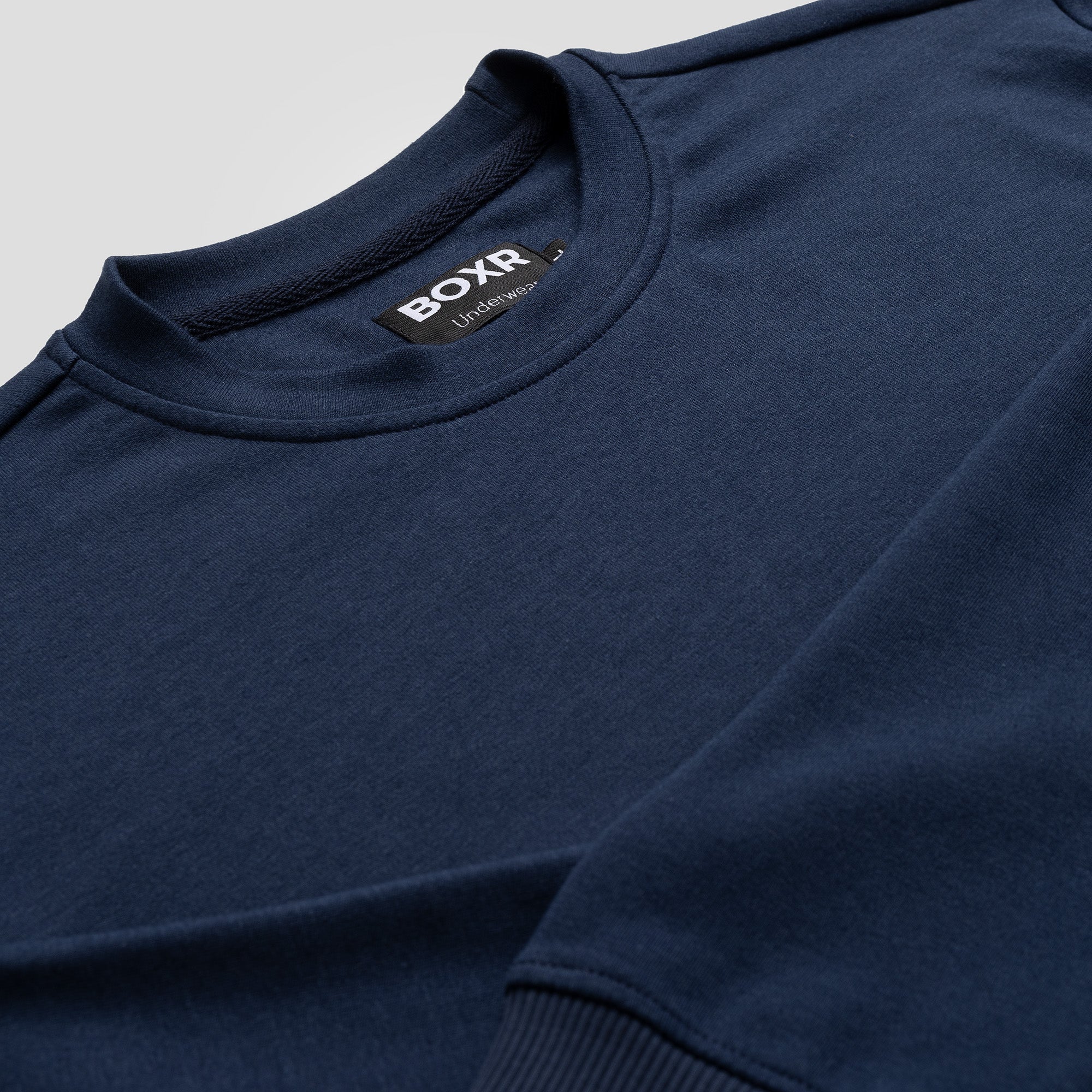 BOXR | Pullover Crew-neck Navy Blue