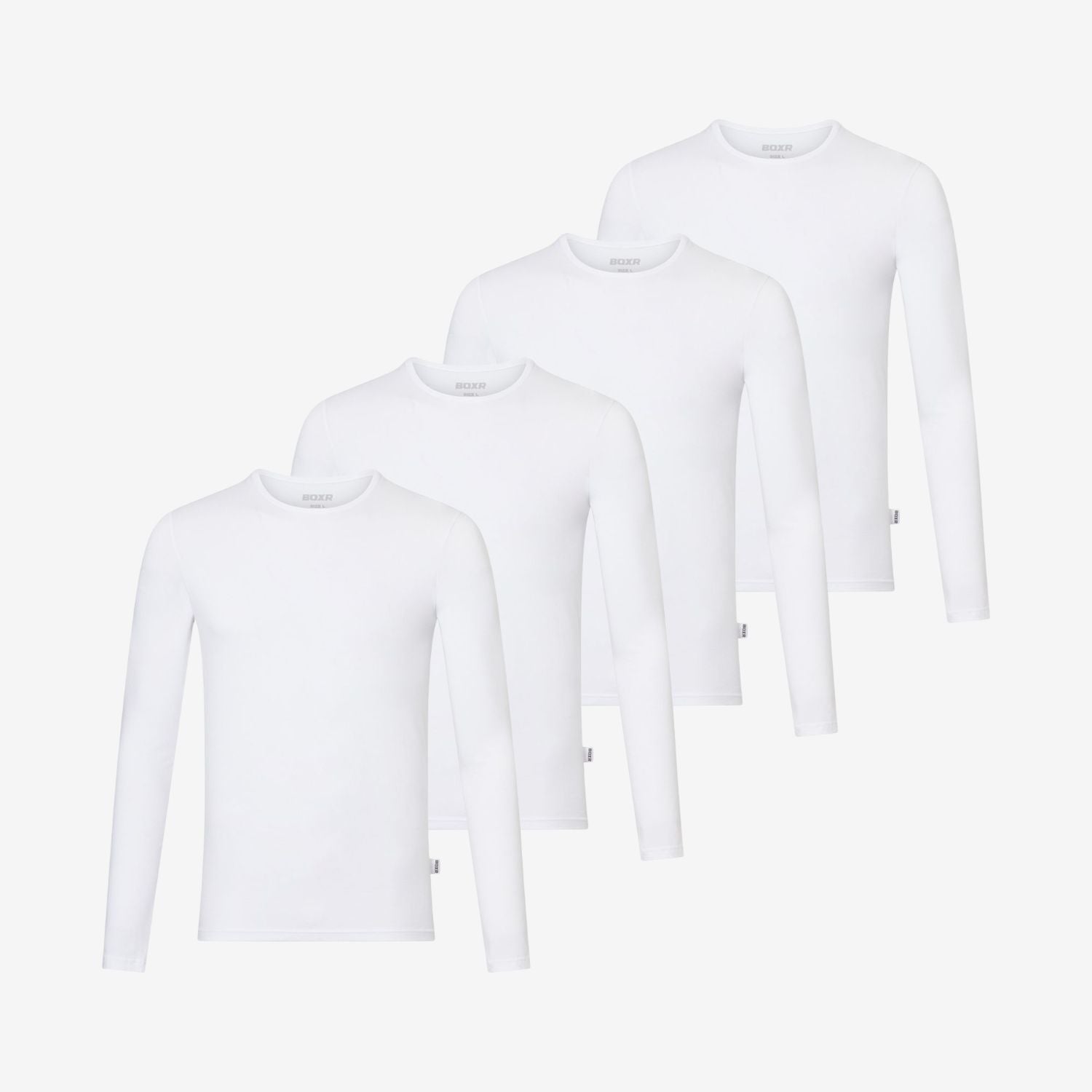 Bamboo Long Sleeve Undershirts 4-Pack
