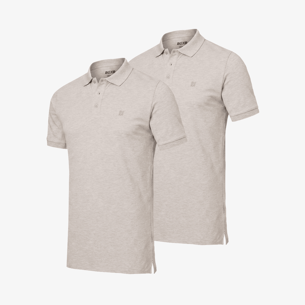 Bamboo Polo Shirts 2-Pack