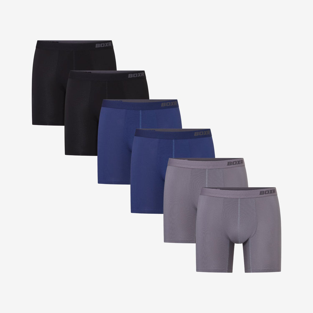 Bamboo Boxer Shorts Pro 6-Pack
