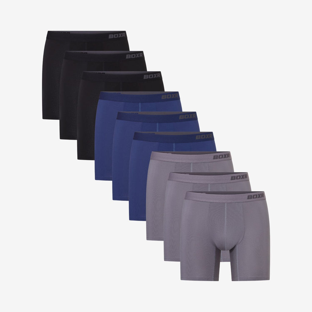 Bamboo Boxer Shorts Pro 9-Pack
