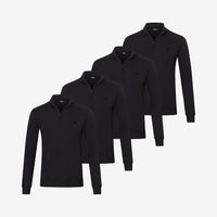 Bamboo Quarter-Zip Pullovers 4-Pack