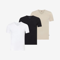 Bamboo Undershirts V-neck 3-Pack