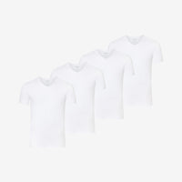 Bamboo Undershirts V-neck 4-Pack
